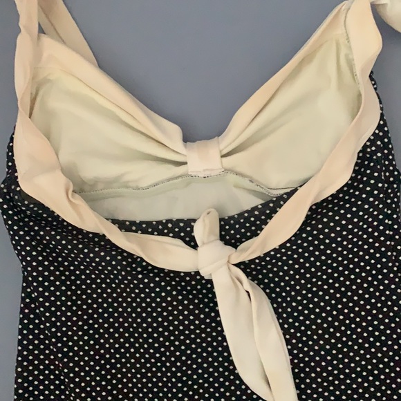 Retro Bathing Suit▪️Polka Dots - Picture 4 of 7